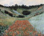 Poppy Field in a Hollow near Giverny Claude Monet